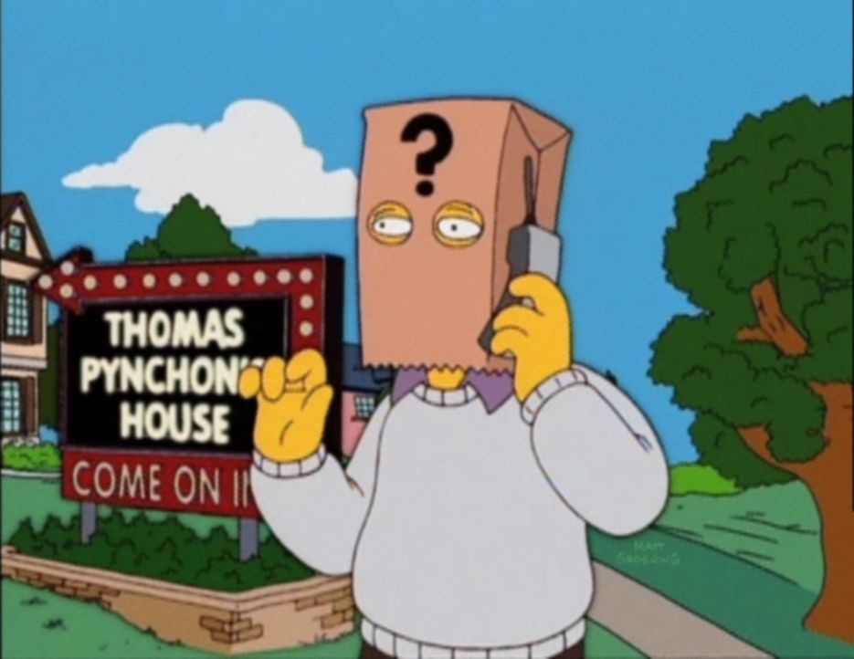 Thomas Pynchon - Bildquelle: © 2003 Fox and its related entities. All rights reserved.