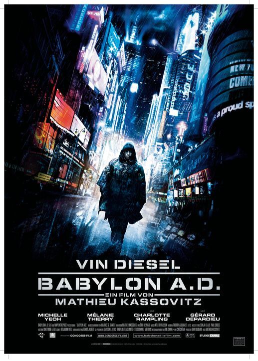 BABYLON A.D. - Plakatmotiv - Bildquelle: 2008 BABYLON A.D SAS / BABYLON FILMS LIMITED / STUDIOCANAL / M6 FILMS