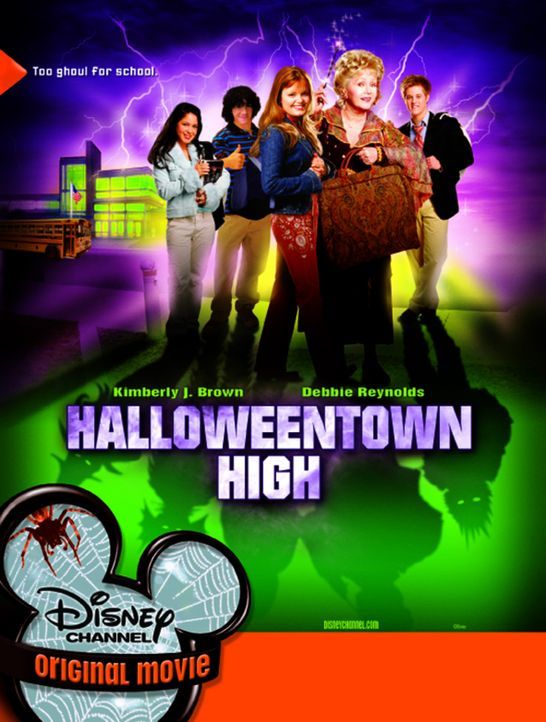 Halloweentown III: Halloweentown Highschool mit Debbie Reynolds, 2.v.r. und Kimberly J. Brown, 3.v.l. - Bildquelle: The Disney Channel