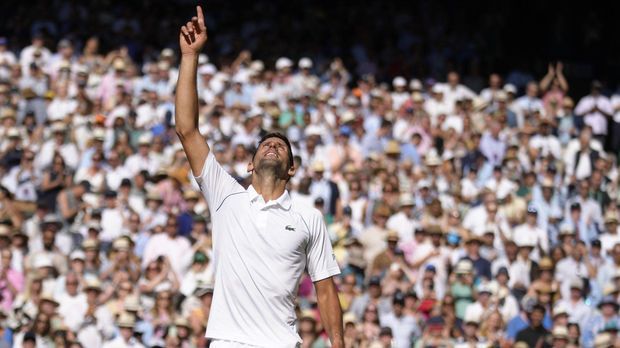 Djokovic zum 7. Mal Wimbledon-König