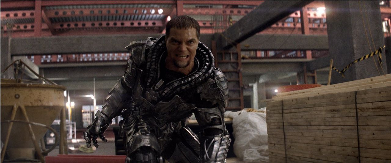 Der kriminelle General Zod (Michael Shannon) will auf der Erde ein neues Krypton erschaffen. Dazu muss die Menschheit vernichtet werden ... - Bildquelle: 2013 Warner Brothers