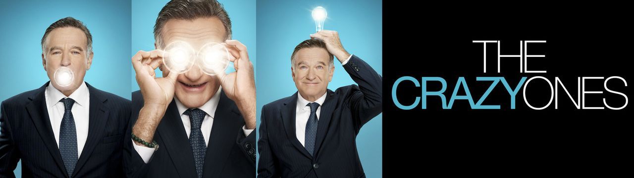 (1. Staffel) - The Crazy Ones: Als Inhaber einer Werbeagentur kann sich Simon Roberts (Robin Williams) jegliche Allüren leisten ... - Bildquelle: 2013 Twentieth Century Fox Film Corporation. All rights reserved.
