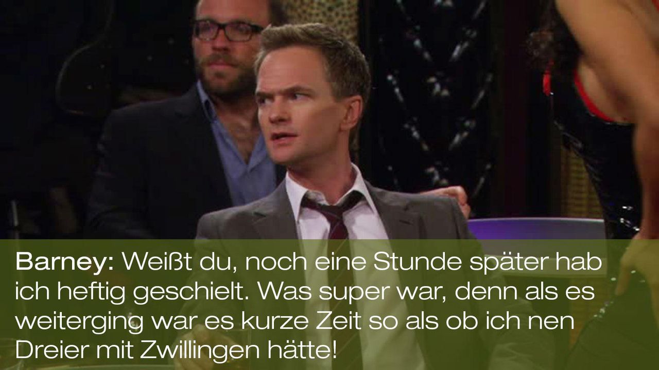 Die Besten Sprüche Von Barney Stinson Himym