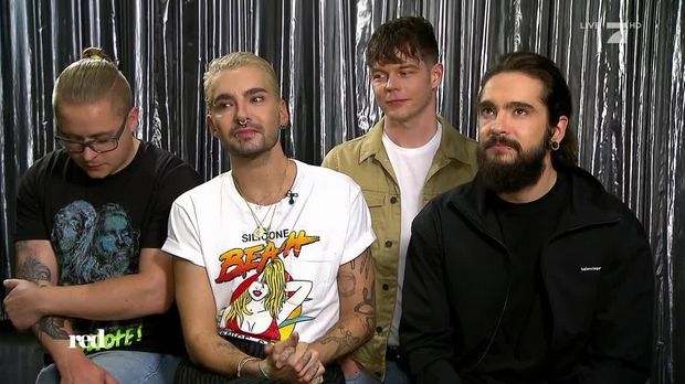 red. im TV - Video - Europatour bei Tokio Hotel - ProSieben