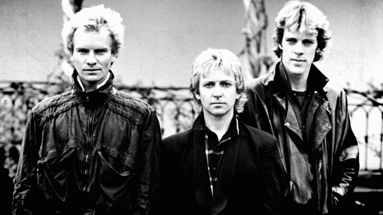 (v.l.n.r.) Sting; Andy Summers; Stewart Copeland - Bildquelle: Viacom Studios UK