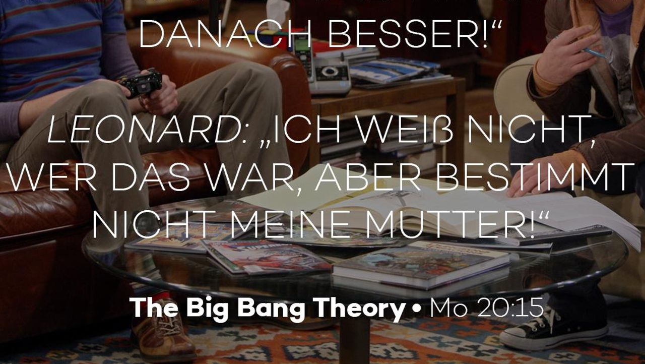 The Big Bang Theory Zitate Staffel 10