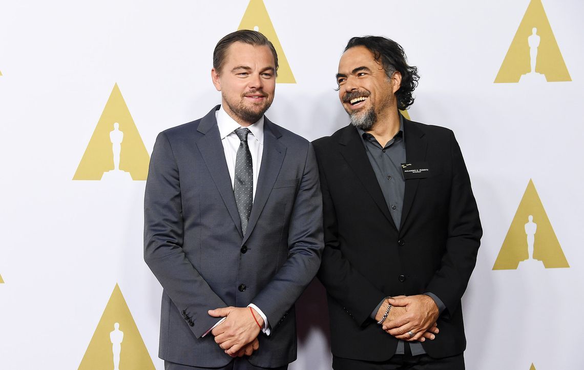 Oscar-Nominees-Luncheon-Leonardo-DiCaprio-Alejandro-G-Inarritu-160208-AFP - Bildquelle: AFP