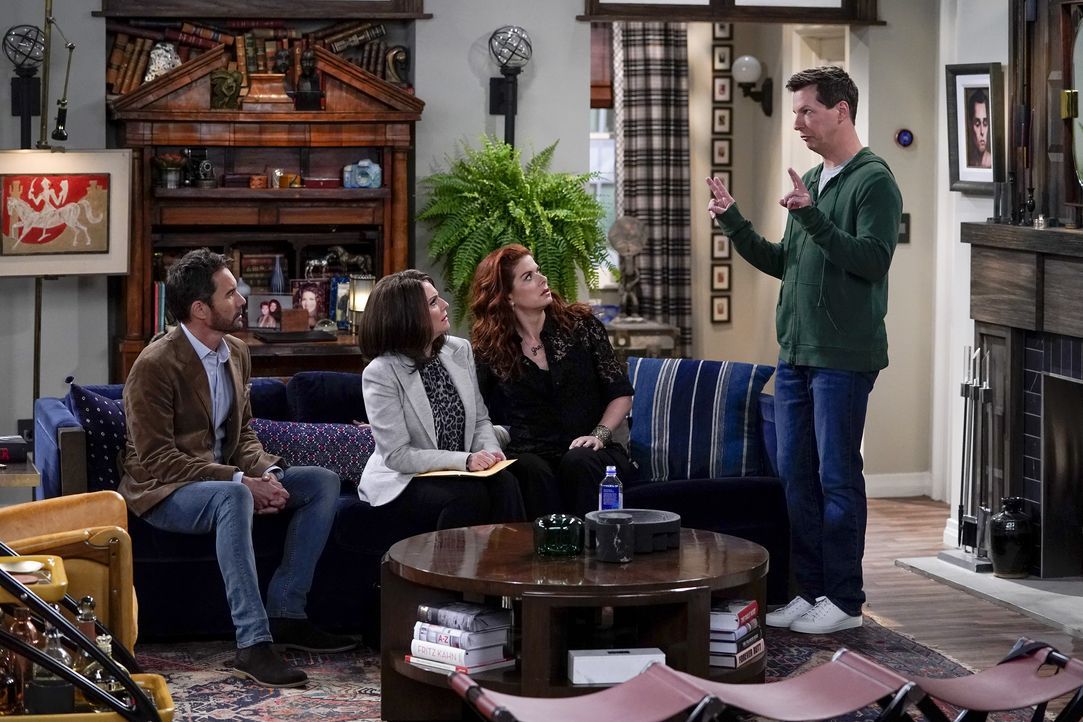 (v.l.n.r.) Will (Eric McCormack); Karen (Megan Mullally); Grace (Debra Messing); Jack (Sean Hayes) - Bildquelle: Chris Haston 2018 Universal Television LLC. ALL RIGHTS RESERVED. / Chris Haston