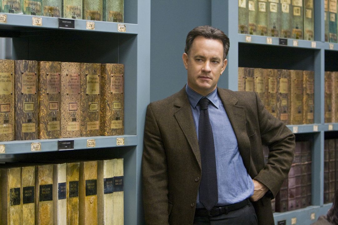Der amerikanische Wissenschaftler Robert Langdon (Tom Hanks) findet in den geheimen Archiven des Vatikan Hinweise auf einen uralten konspirativen Ge... - Bildquelle: 2009 Columbia Pictures Industries, Inc. All Rights Reserved.