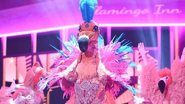 Der Flamingo Performt Vogue Venus Masked Singer 8283