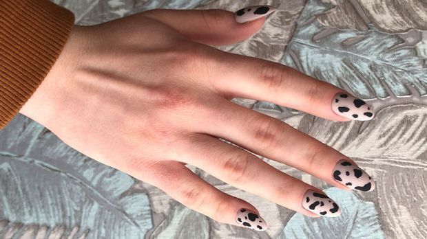Black-and-White Nails - Design Muster