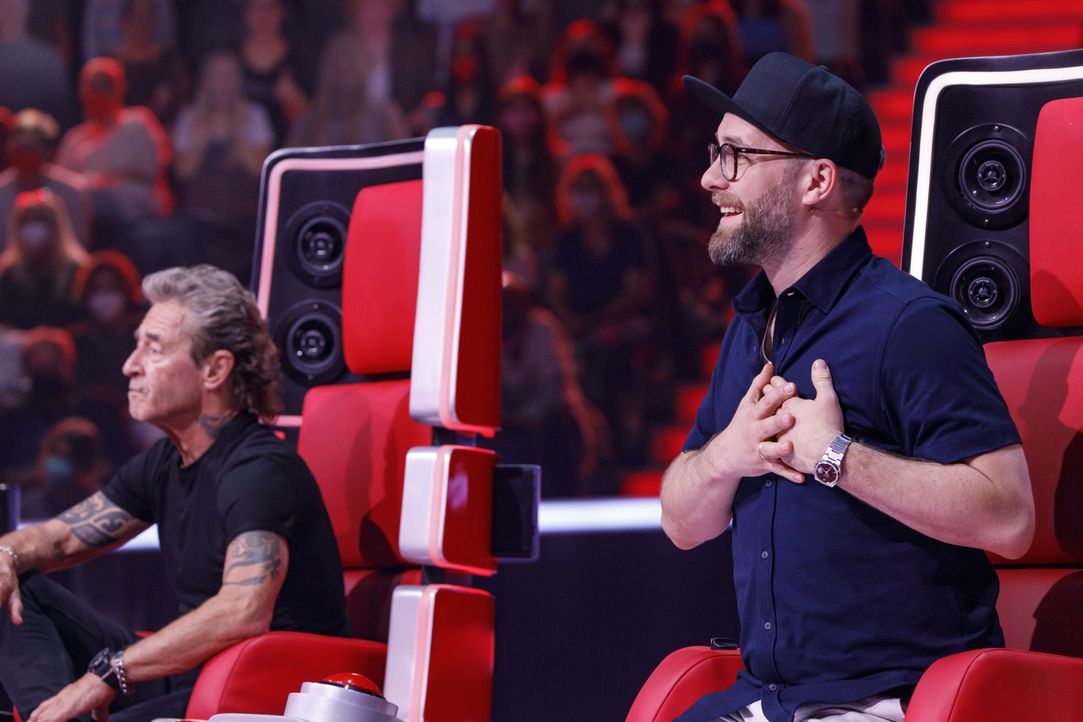 Peter Maffay (l.); Mark Forster (r.) - Bildquelle: Richard Hübner © ProSieben/SAT.1 / Richard Hübner