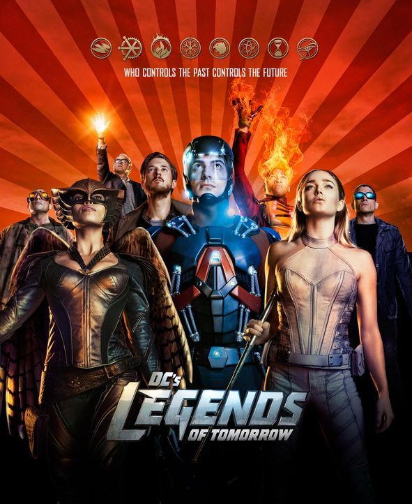 (1. Staffel) -  Legends of Tomorrow - Plakat - Bildquelle: 2015 Warner Bros.
