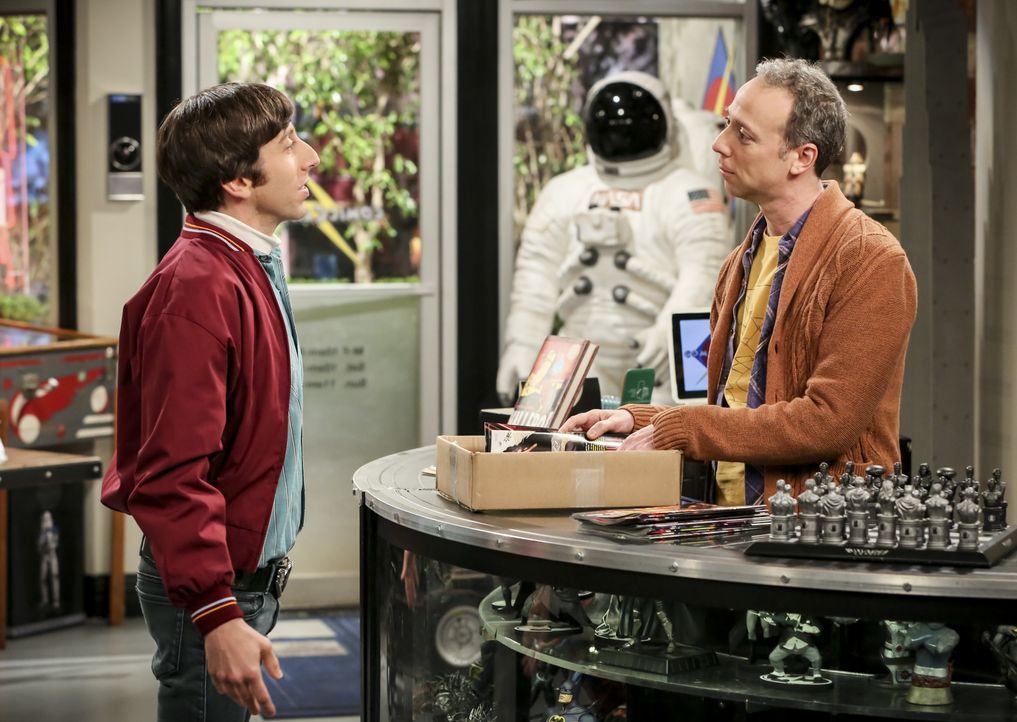 Howard Wolowitz (Simon Helberg, l.); Stuart Bloom (Kevin Sussman, r.) - Bildquelle: Michael Yarish 2019 CBS Broadcasting, Inc. All Rights Reserved / Michael Yarish