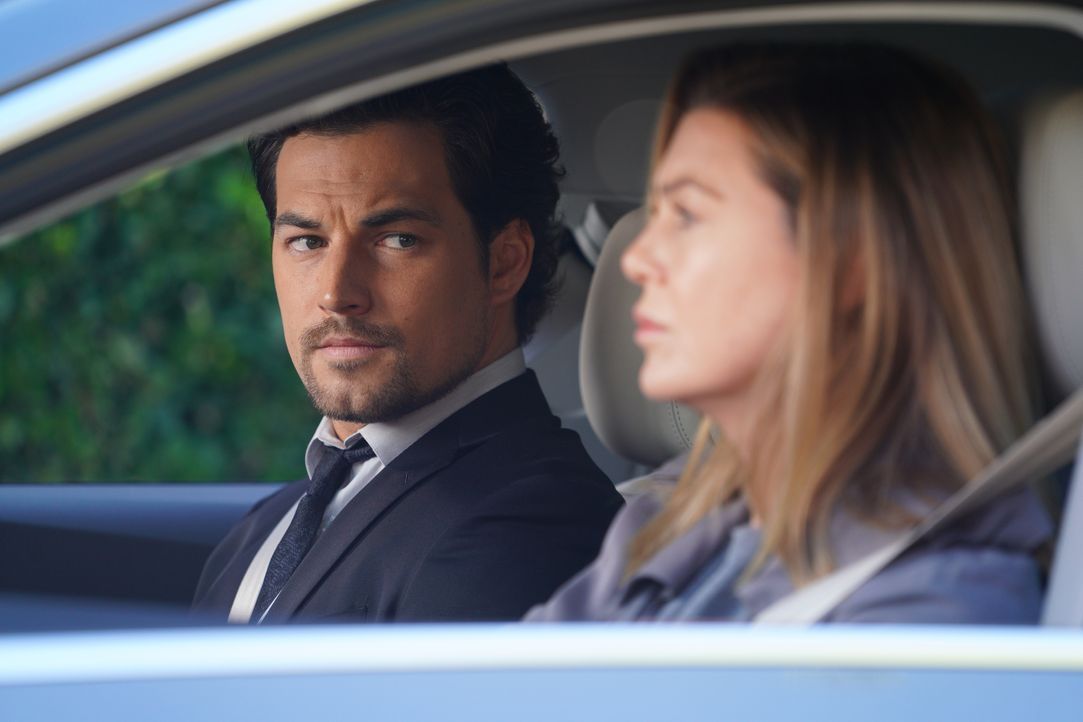 Dr. Andrew DeLuca (Giacomo Gianniotti, l.); Dr. Meredith Grey (Ellen Pompeo, r.) - Bildquelle: Christopher Willard 2019 American Broadcasting Companies, Inc. All rights reserved. / Christopher Willard