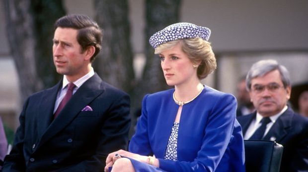Diana und Charles unglücklich