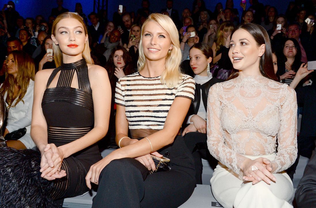 FWB-16-01-18-Gigi-Hadid-Lena-Gercke-Mandy-Capristo-dpa - Bildquelle: dpa