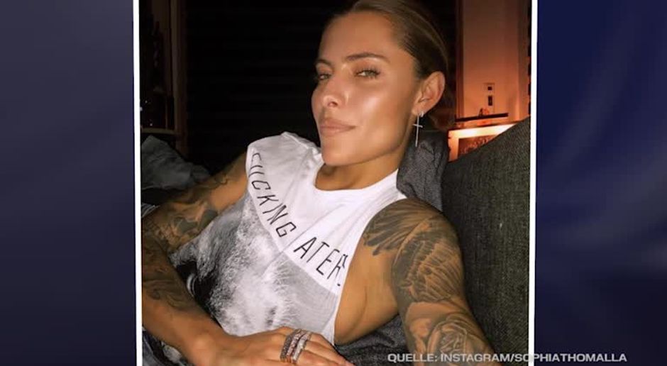 Sophia Thomalla Im Sexy Bikini Aber Wo Ist Ihr Hoschen