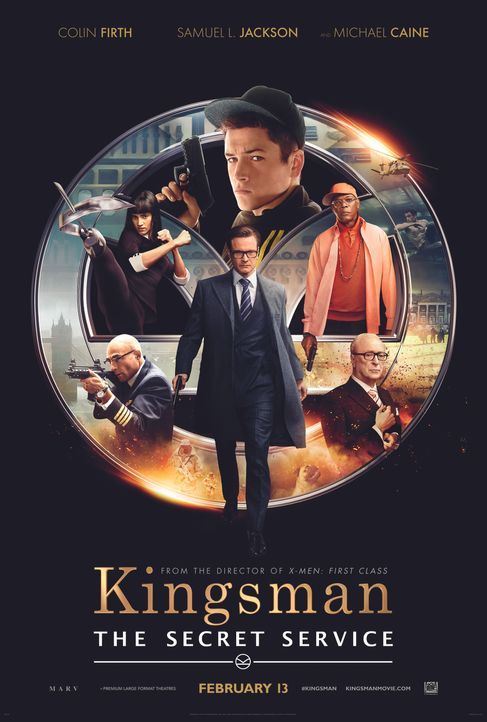 KINGSMAN: THE SECRET SERVICE - Plakat - Bildquelle: 2015 Twentieth Century Fox Film Corporation. All rights reserved.