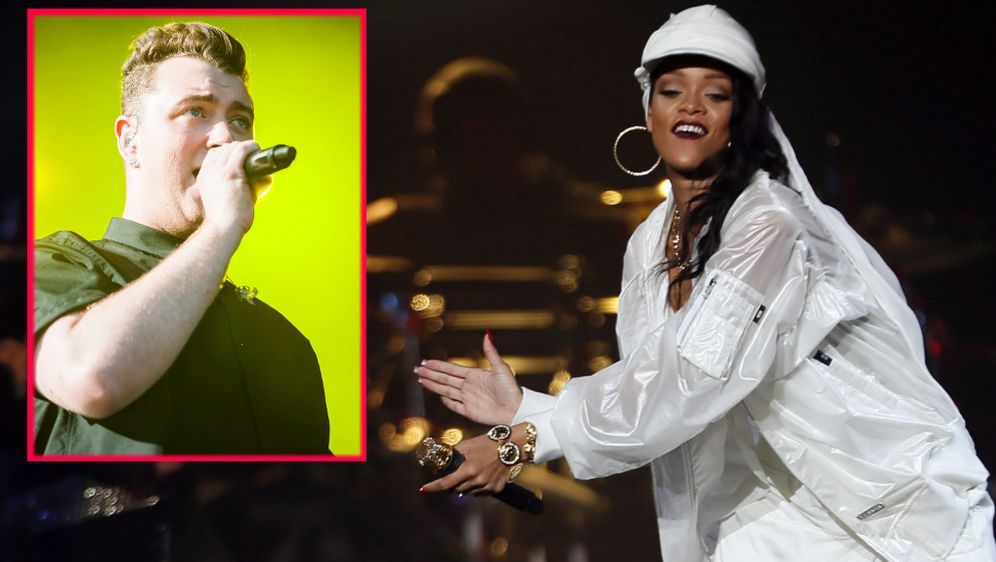 Rihanna Im Duett Mit Sam Smith Mysteriöse Andeutung Zum Neuen Album