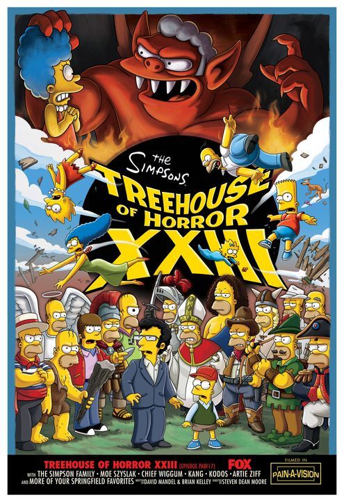 "TREEHOUSE OF HORROR XXIII" - Gruselige Geschichten mit den Simpsons ... - Bildquelle: 2012-2013 Fox and its related entities. All rights reserved