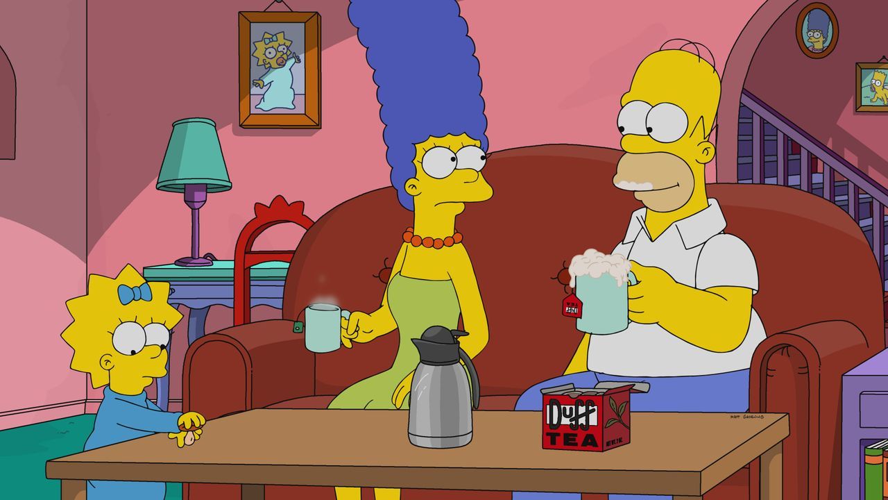 (v.l.n.r.) Maggie; Marge; Homer - Bildquelle: 2020 by Twentieth Century Fox Film Corporation.