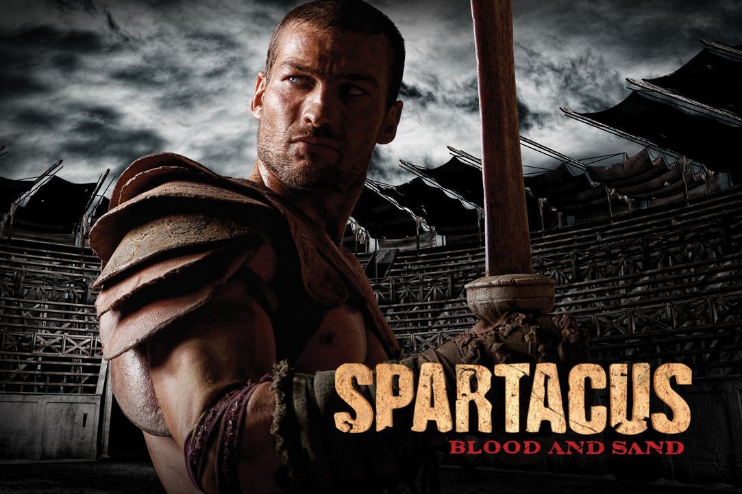 Spartacus - Plakatmotiv - mit Andy Whitfield - Bildquelle: 2009 Starz Entertainment, LLC