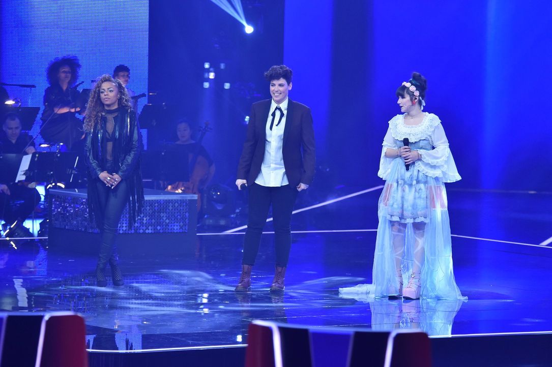 TVOG2018_Halbfinale_Jessica,Diana,Rahel - Bildquelle: ProSieben/SAT.1/Andre Kowalski