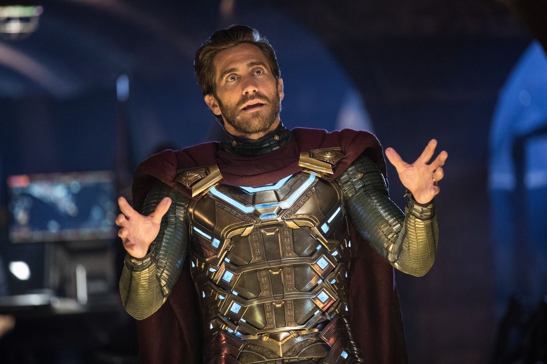 Quentin Beck / Mysterio (Jake Gyllenhaal) - Bildquelle: Jay Maidment 2019 Columbia Pictures Industries, Inc. All Rights Reserved / Jay Maidment