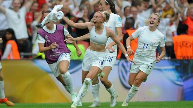 Ende der Traumreise für deutsche Fußballerinnen - England jubelt