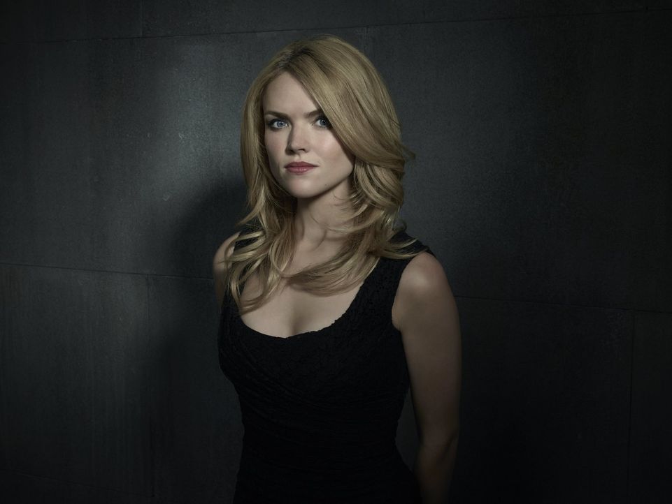 (1. Staffel) - Plant mit James Gordon eine gemeinsame Zukunft: seine Verlobte, Barbara Kean (Erin Richards), eine selbstbewusste und intelligente ju... - Bildquelle: Warner Bros. Entertainment, Inc.