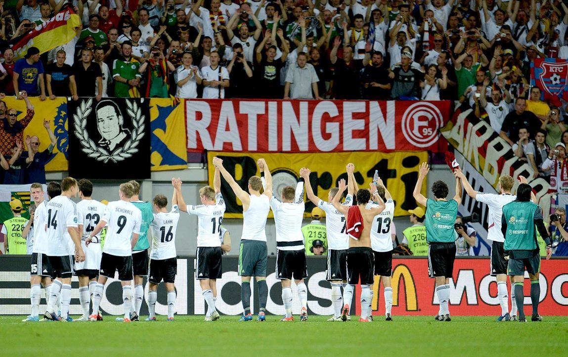 EM Spiel 2012: Deutschland gegen Dänemark