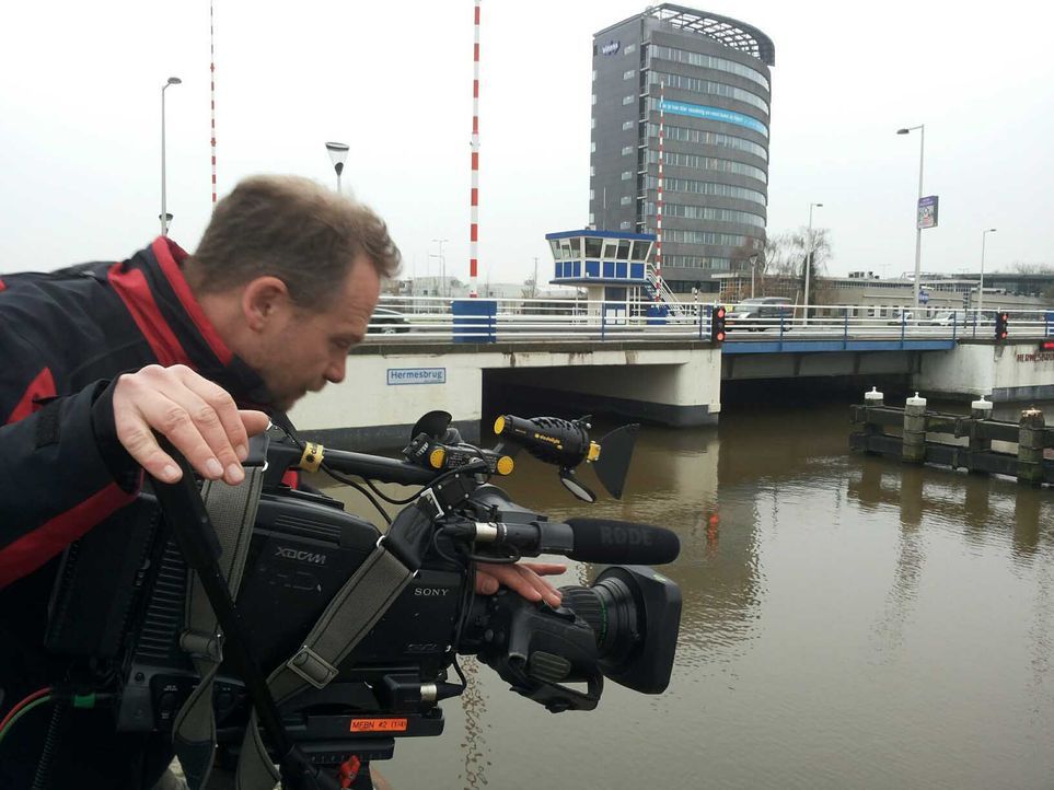 Kameramann Carsten und die Hermesbrücke
