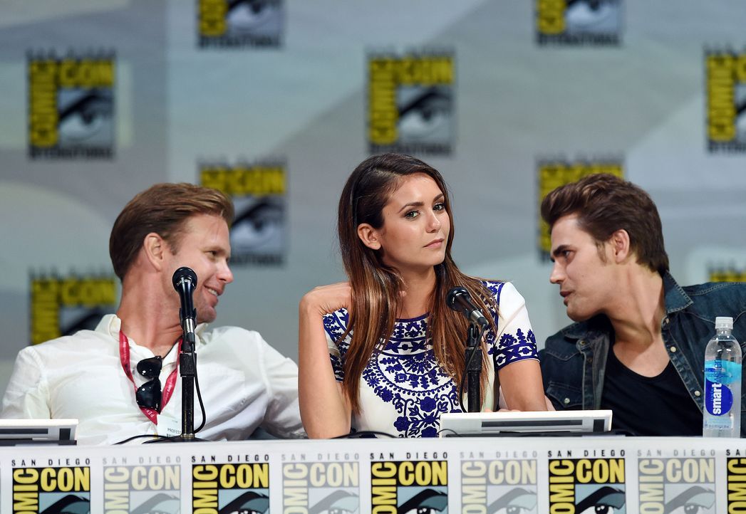 Matthew-Davis-Nina-Dobrev-Paul-Wesley-14-07-26-AFP - Bildquelle: Getty-AFP