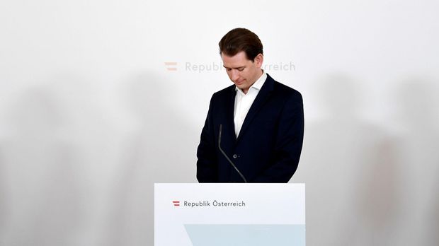 Razzia im Kanzleramt in Wien