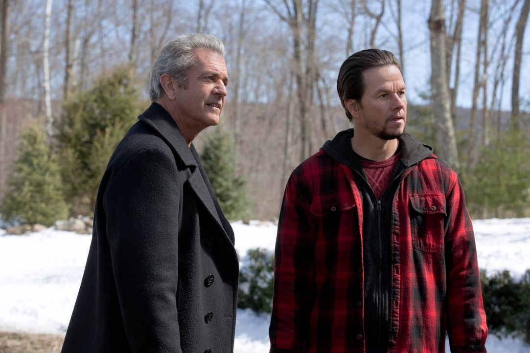 Kurt (Mel Gibson, l.); Dusty (Mark Wahlberg, r.) - Bildquelle: Claire Folger 2018 Paramount Pictures / Claire Folger
