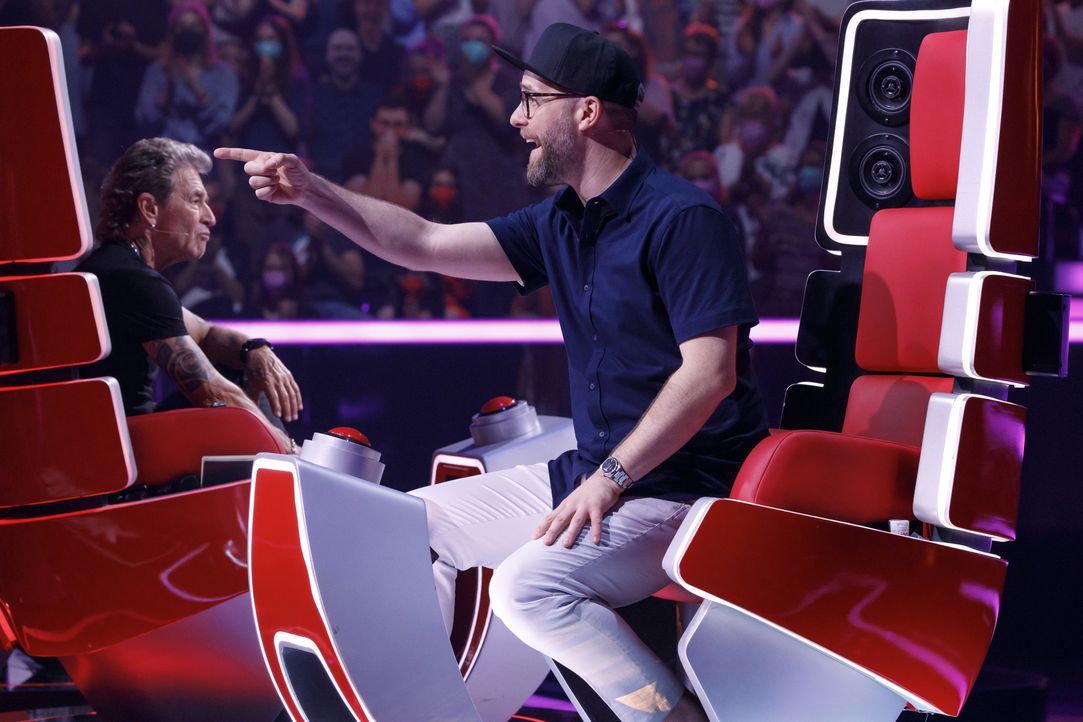 Peter Maffay (l.); Mark Forster (r.) - Bildquelle: Richard Hübner © ProSieben/SAT.1 / Richard Hübner
