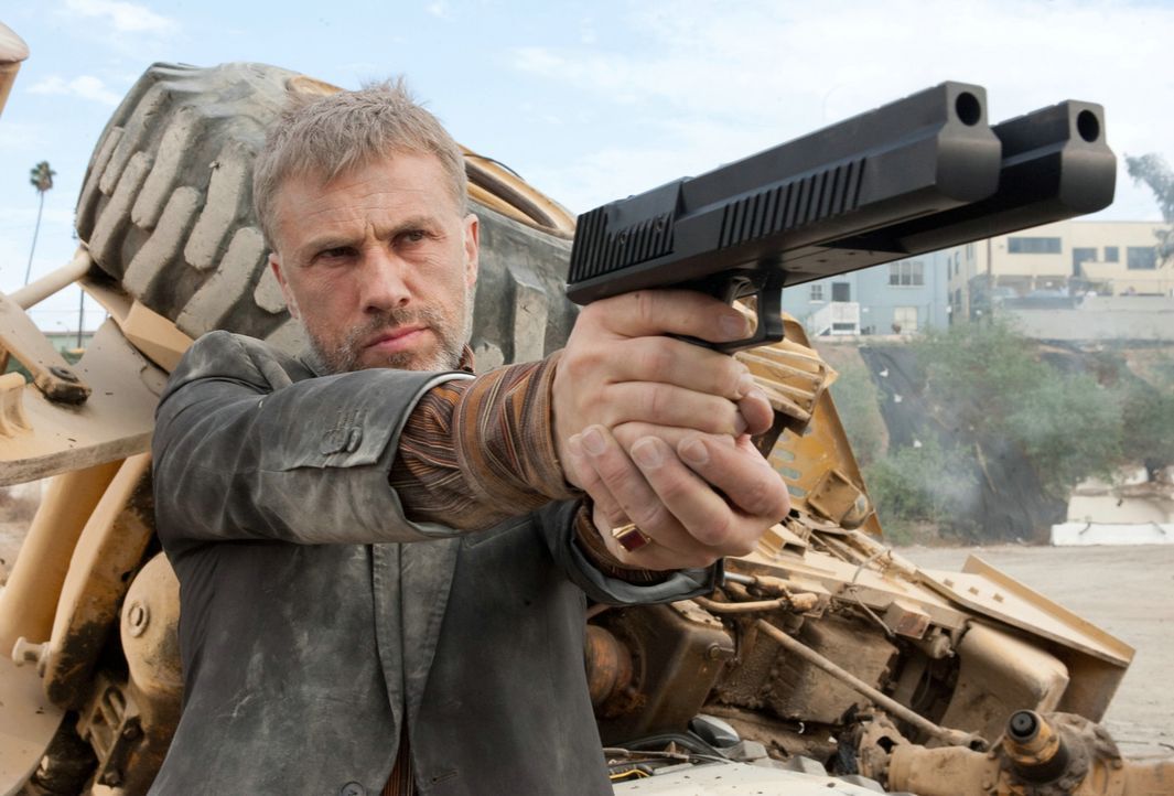 Mit ihm ist nicht zu spaßen: Unterwelt-Boss Benjamin Chudnofsky (Christoph Waltz) ... - Bildquelle: Motion Picture   2011 Columbia Pictures Industries, Inc. All Rights Reserved.