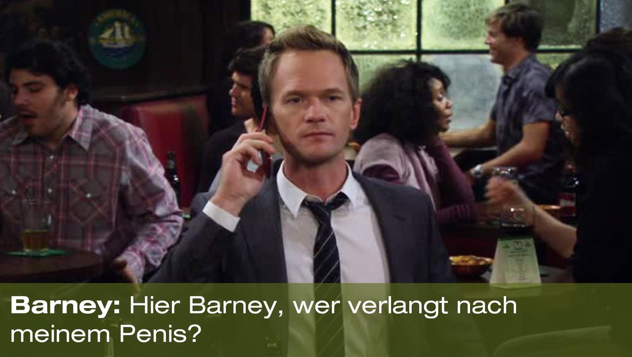 Die besten Sprüche von Barney Stinson HIMYM