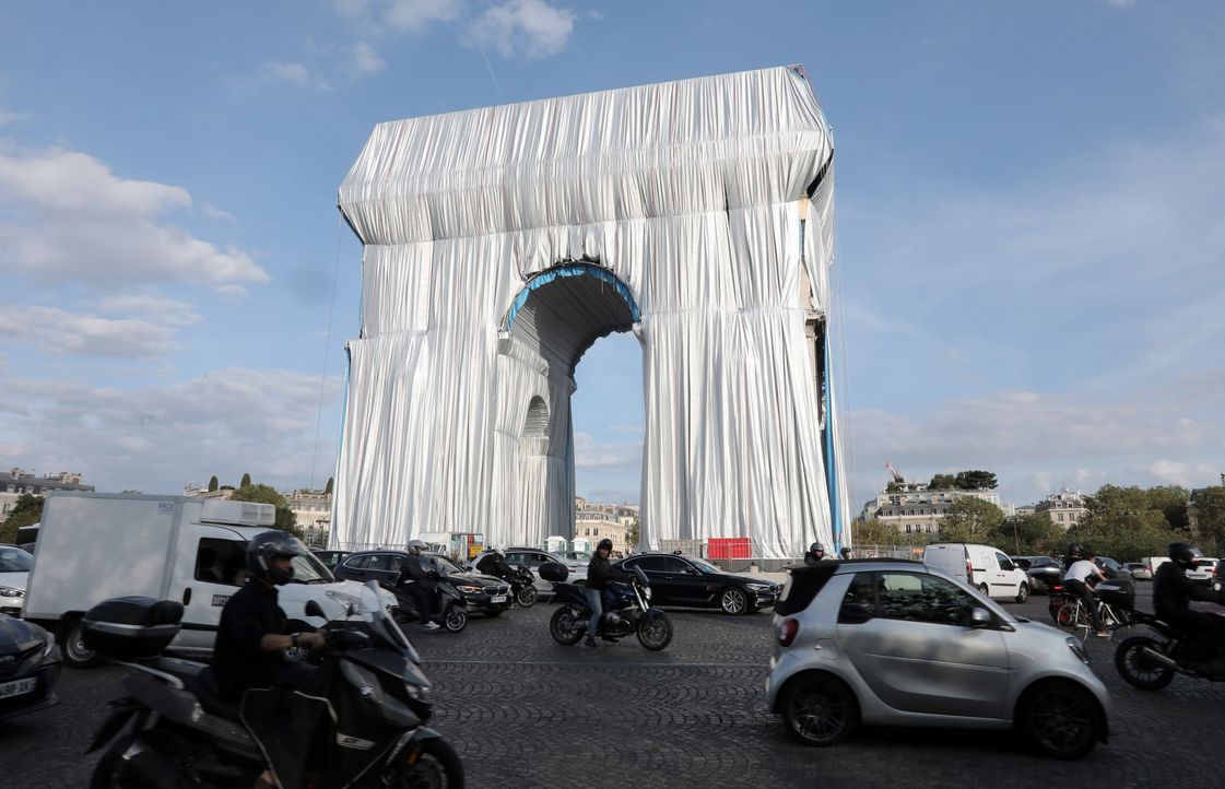 Arc de Triomphe, 18.9. 2021  - Bildquelle: picture alliance / newscom | ECO CLEMENT 