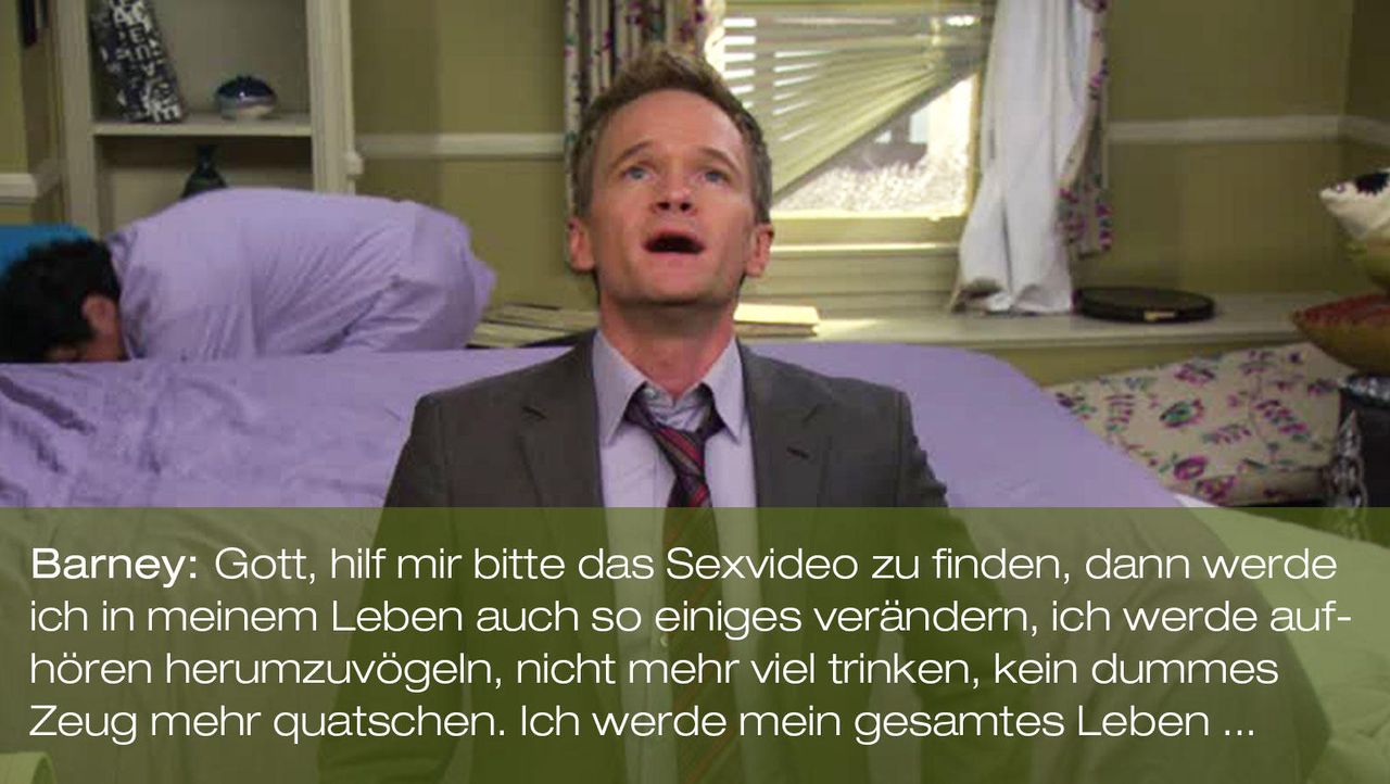 Die besten Sprüche von Barney Stinson HIMYM