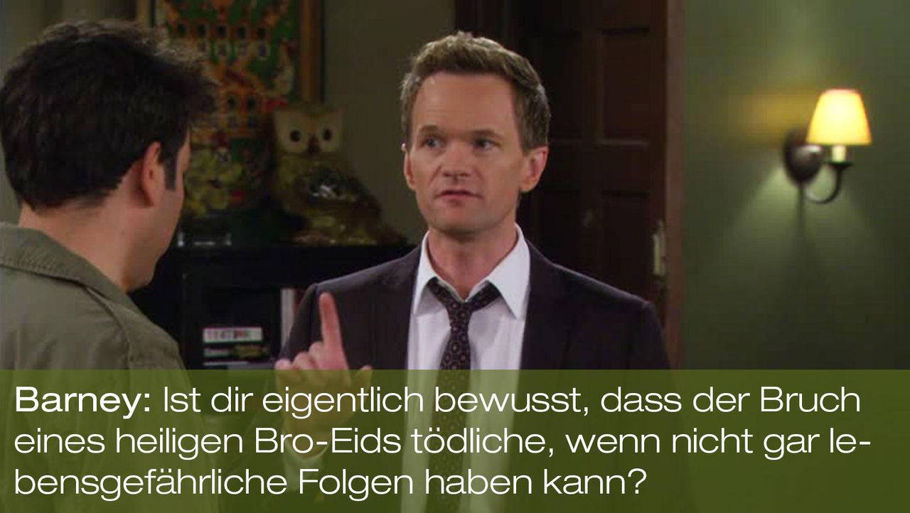 Die besten Sprüche von Barney Stinson HIMYM