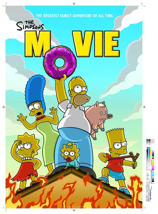 Die Simpsons - Der Film - Plaktmotiv - Bildquelle: 2007 Twentieth Century Fox Film Corporation