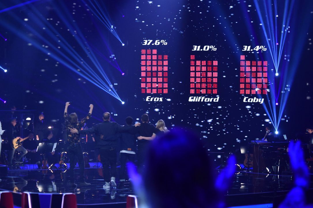 TVOG2018_Halbfinale_Eros,Clifford,Coby - Bildquelle: ProSieben/SAT.1/Andre Kowalski