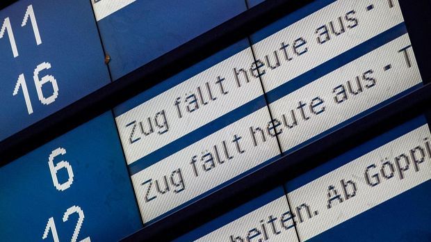 Weiter keine Einigung in Sicht - Lokführerstreiks dauern an