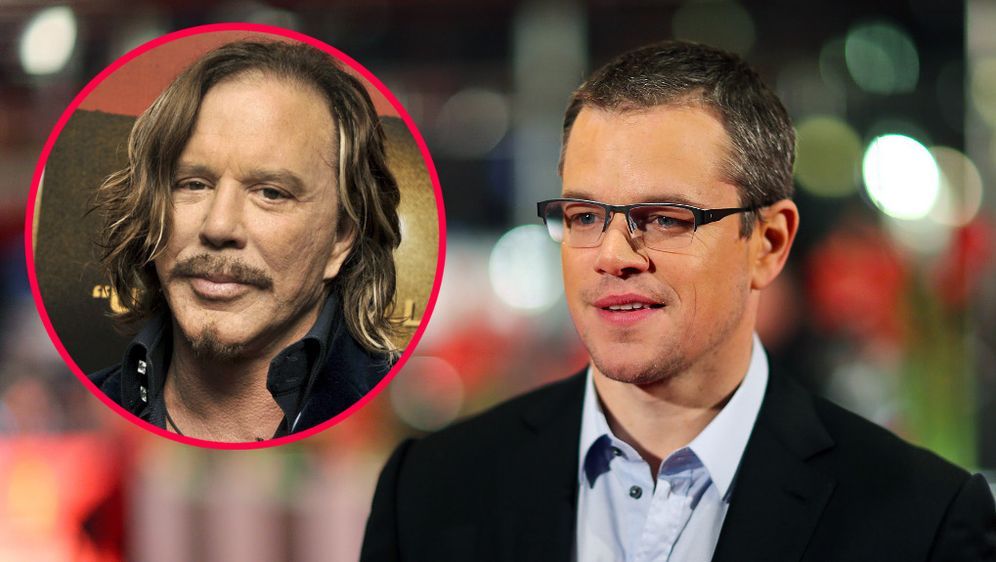 Matt Damon über Mickey Rourke: Dankbar für frühe ...