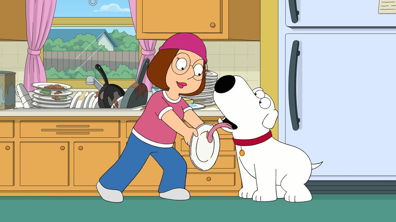 Meg Griffin (l.); Brian Griffin (r.) - Bildquelle: 2021-2022 Fox Broadcasting Company, LLC. All rights reserved
