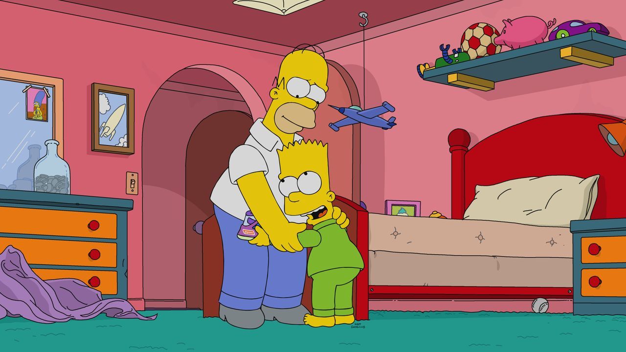 Homer (l.); Bart (r.) - Bildquelle: © 2022 by 20th Television.