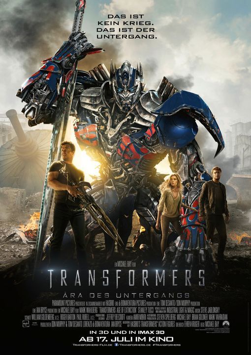 transformers-4-aera-des-untergangs-plakat-Paramount - Bildquelle: Paramount Pictures