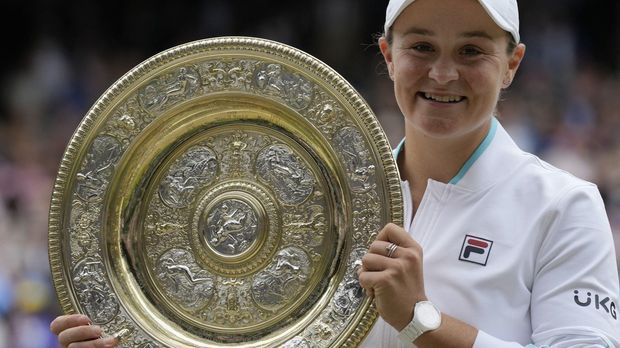 Barty feiert Wimbledonsieg